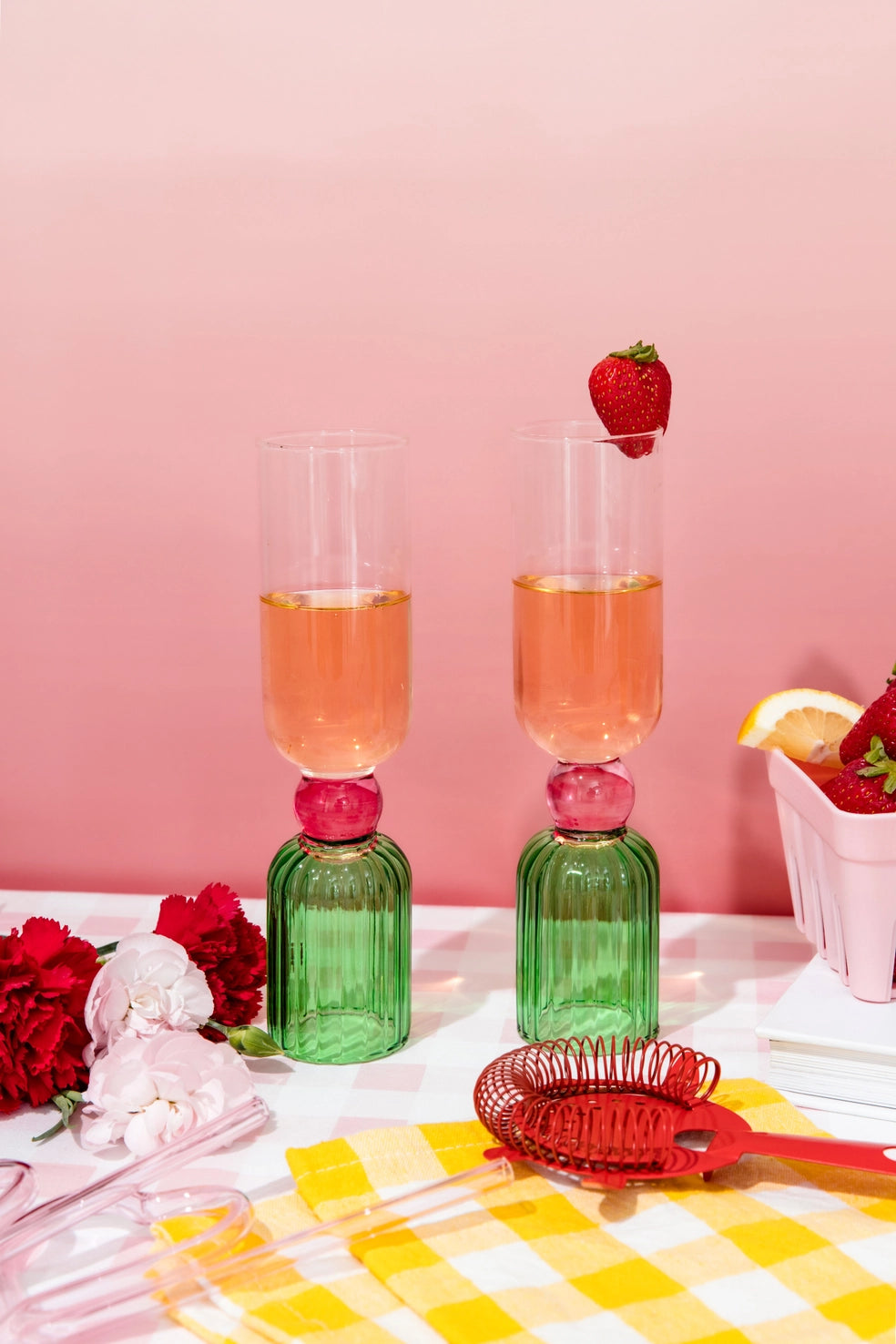 Tipsy Turvy Bar Glass Set (2 Styles)
