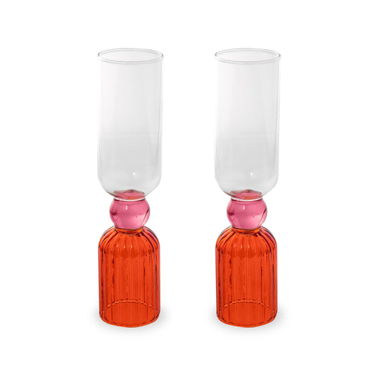 Tipsy Turvy Bar Glass Set (2 Styles)