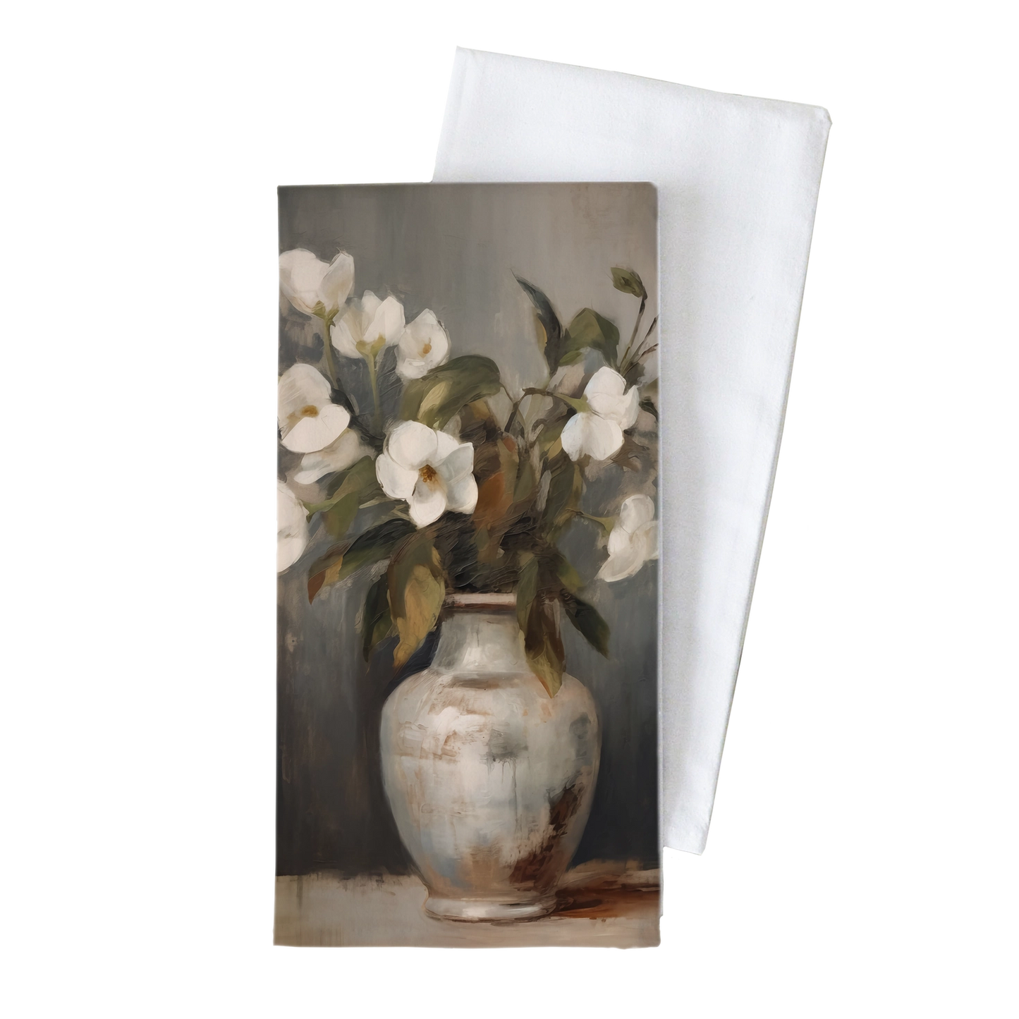 Vintage Floral Kitchen Tea Towel