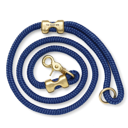 Ocean Marine Rope Dog Leash by The Foggy Dog