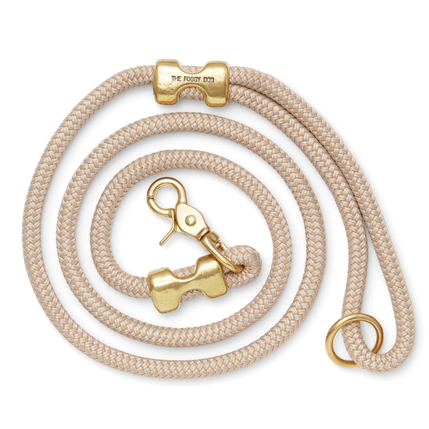 Flax Marine Rope Dog Leash by The Foggy Dog