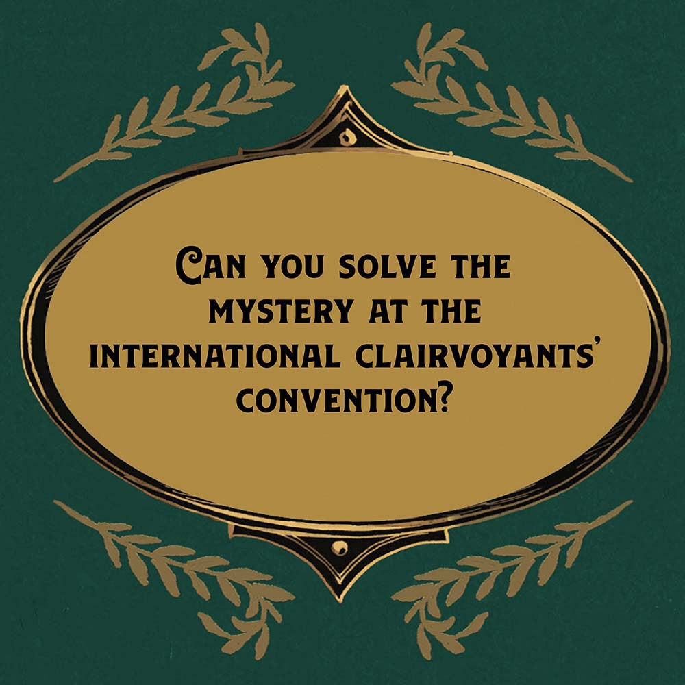 Murder Most Puzzling: The Clairvoyants' Convention 500 Piece Puzzle