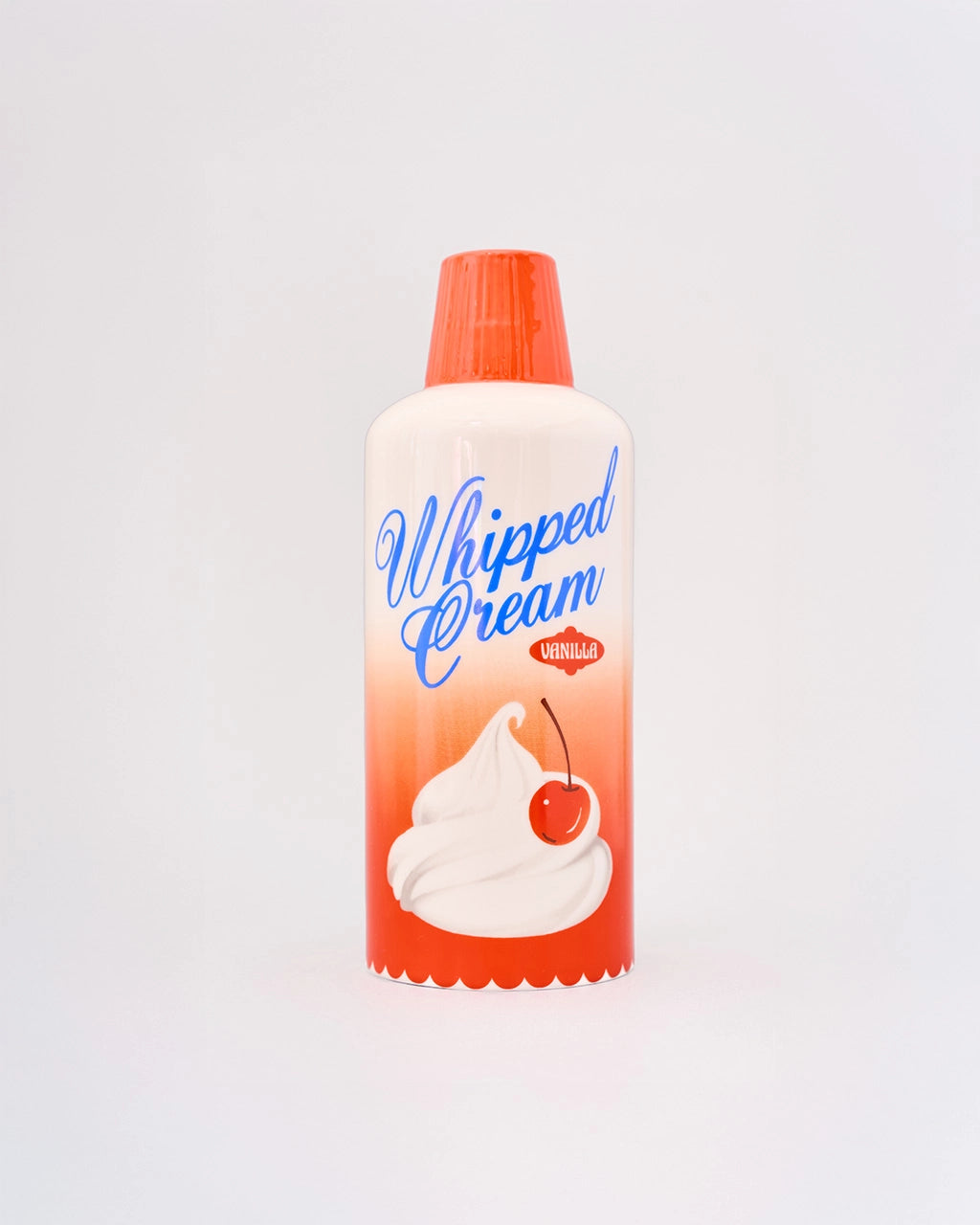 Whipped Cream Can Ceramic Vase