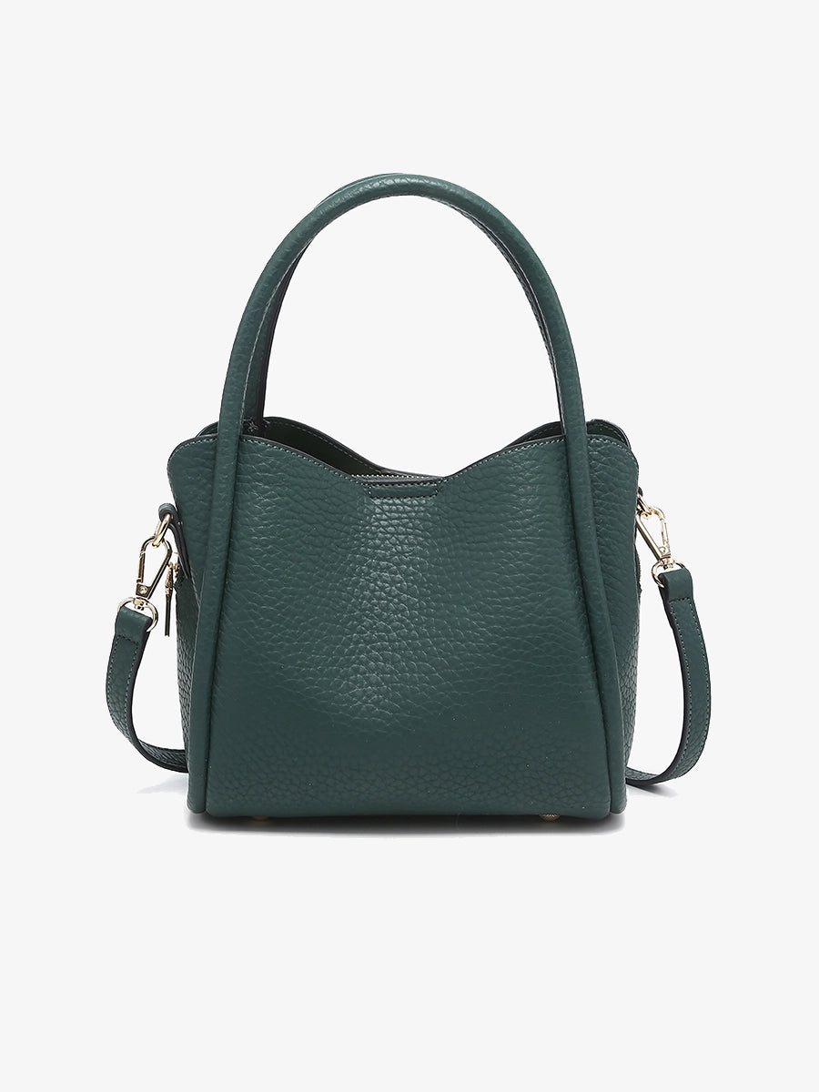 Ruby Vegan Leather Satchel (3 Colors)