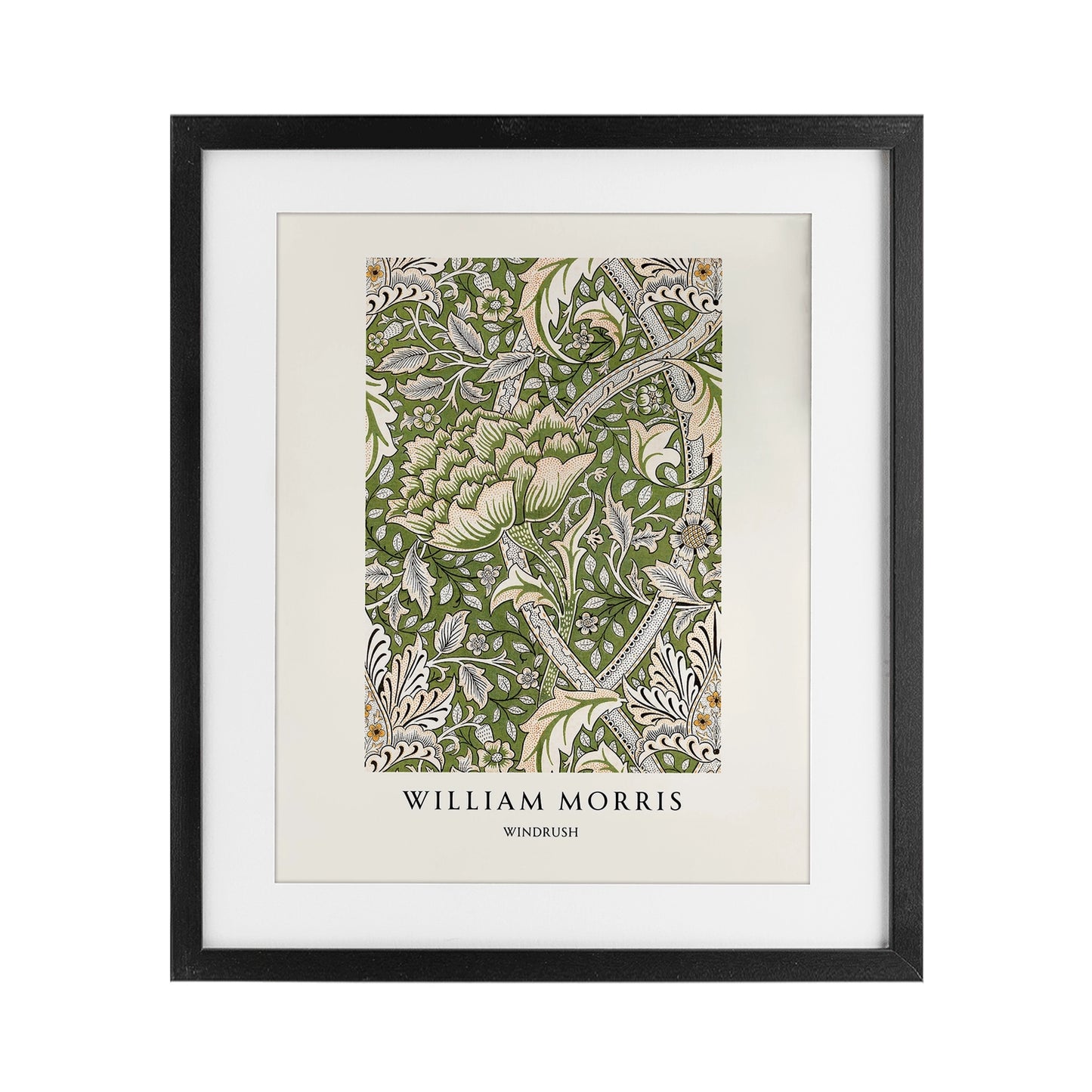 William Morris Windrush Framed Wall Art 17x21"