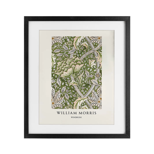 William Morris Windrush Framed Wall Art 17x21"
