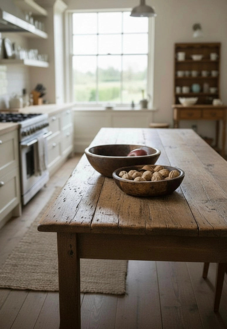 Found Dough Bowl - Natural Medium