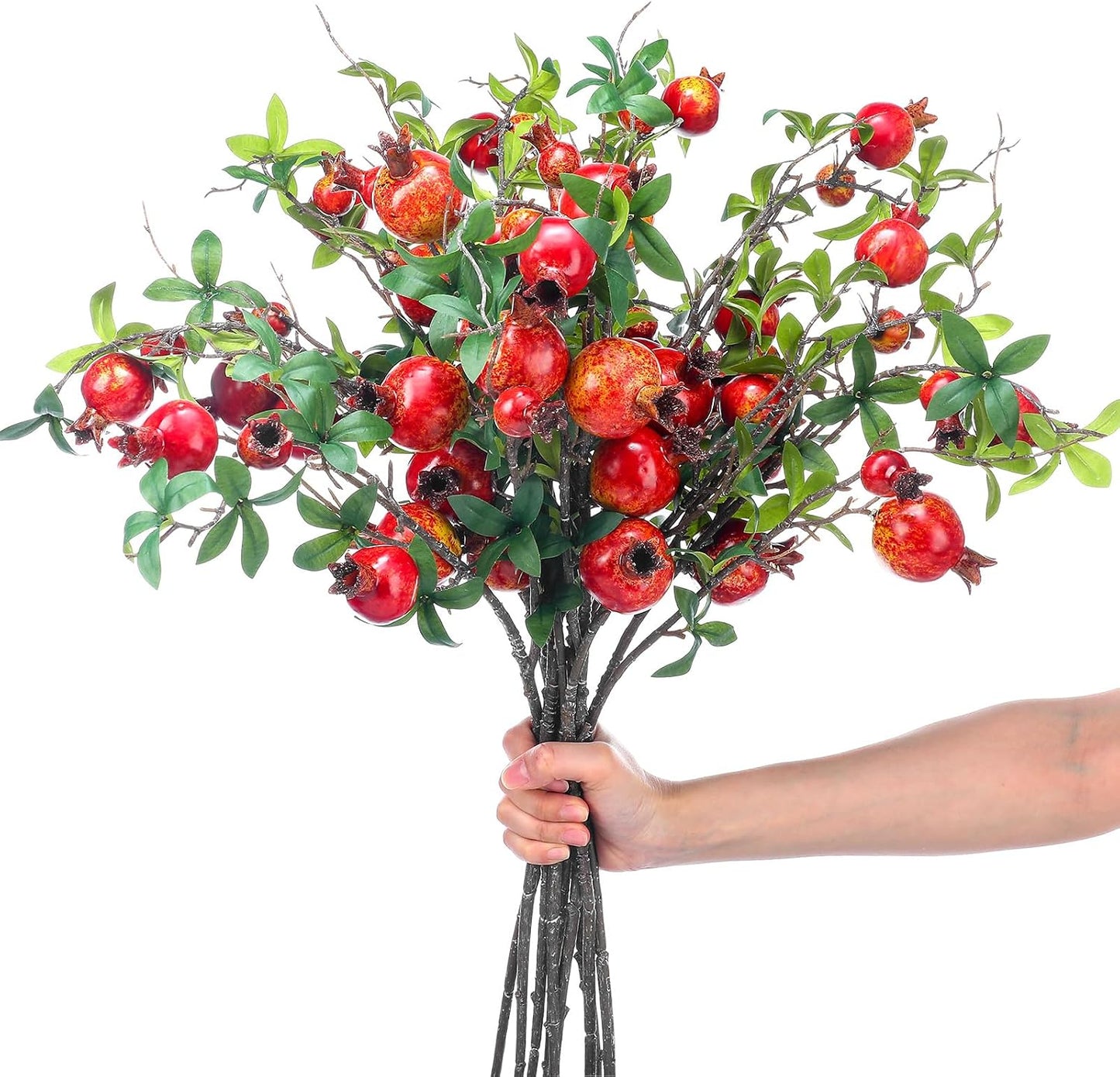 Faux Pomegranate Branch 31.5"
