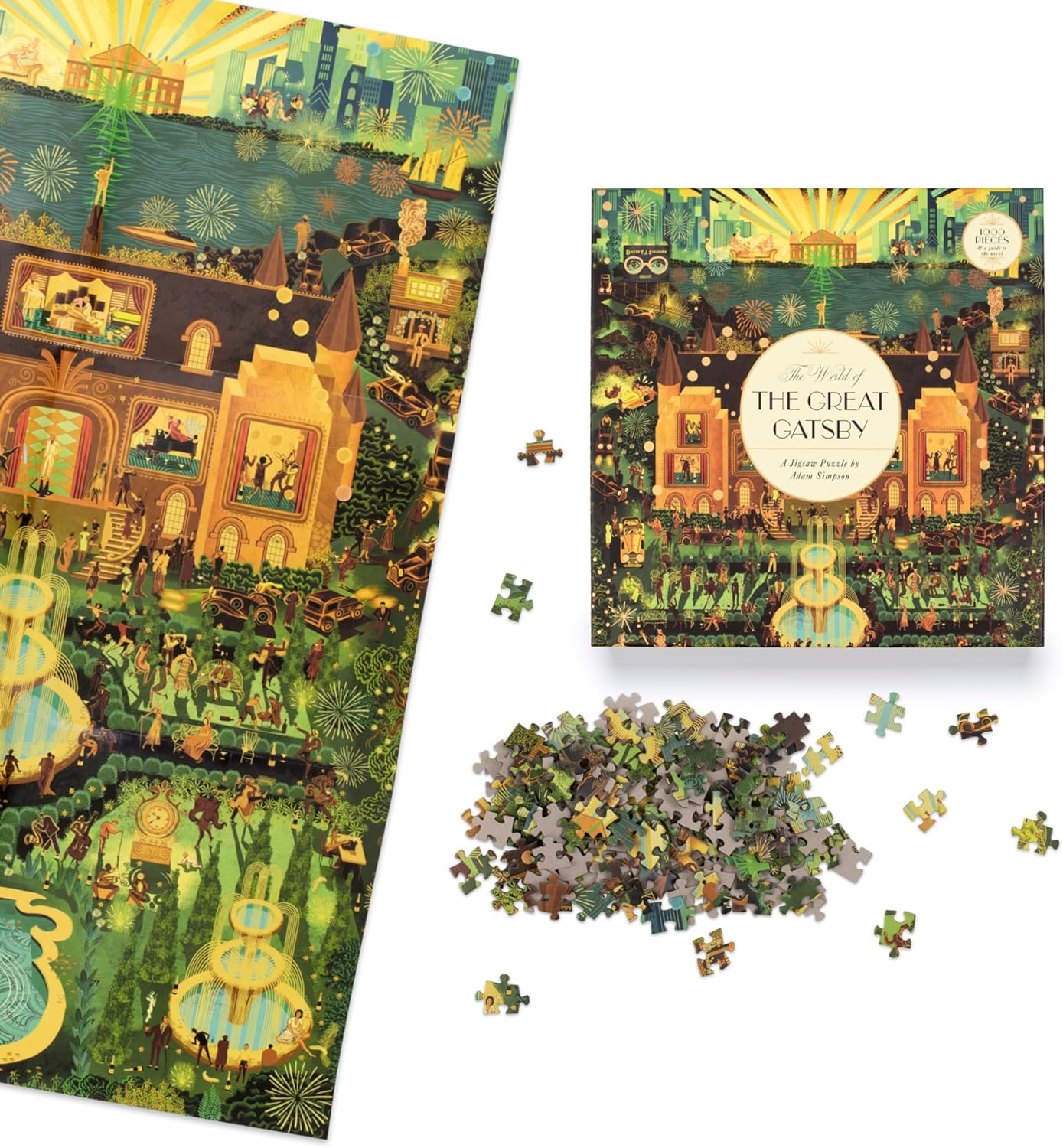 The World of the Great Gatsby 1000 Piece Puzzle
