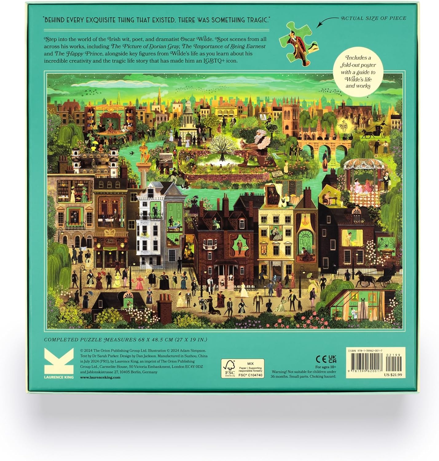 The World of Oscar Wilde 1000 Piece Puzzle