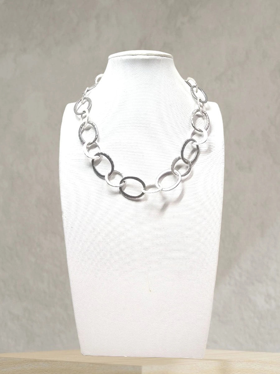 Doc Silver Necklace