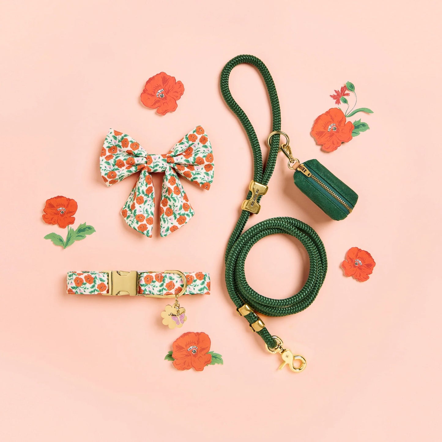 Butterfly Dog Collar Charm by The Foggy Dog