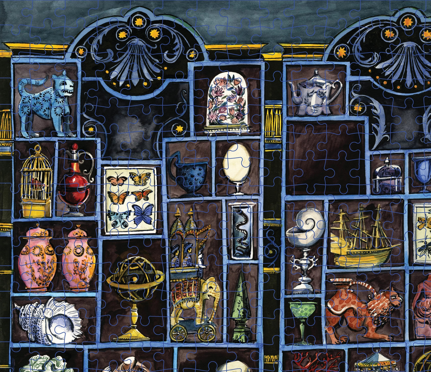 Murder Most Puzzling: Death of a Collector 500 Piece Puzzle