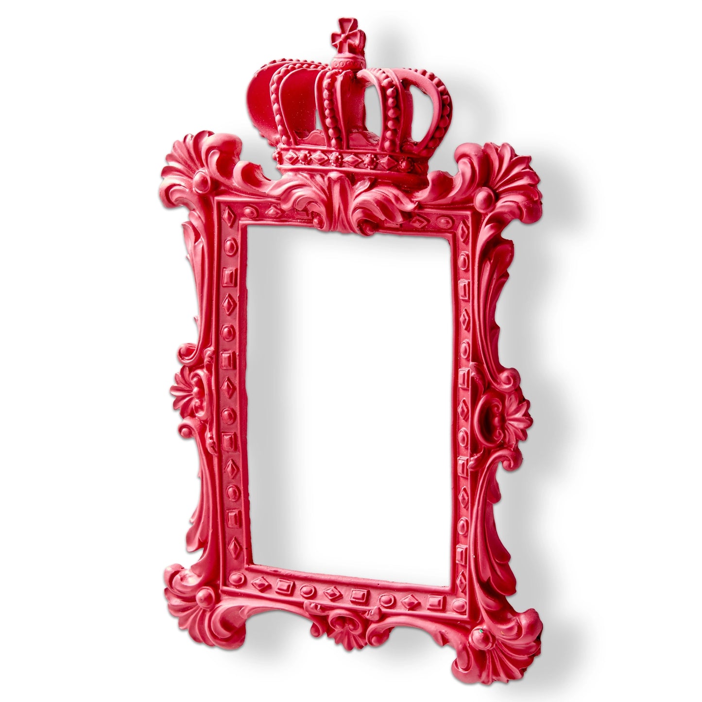 Hot Pink Crown Frame Wall Decor