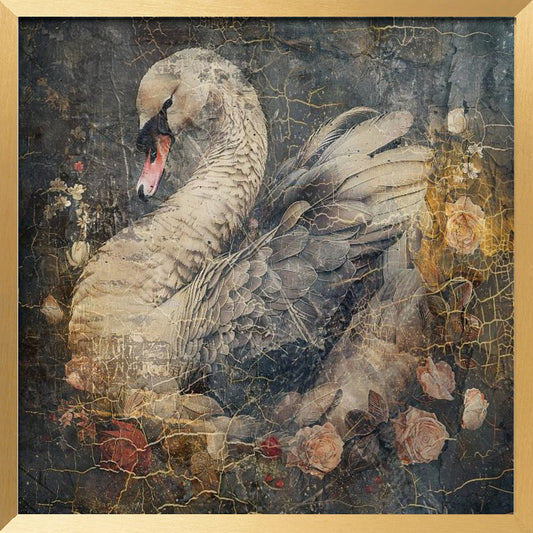 Animals Vintage 25 Framed Wall Art (30x30")