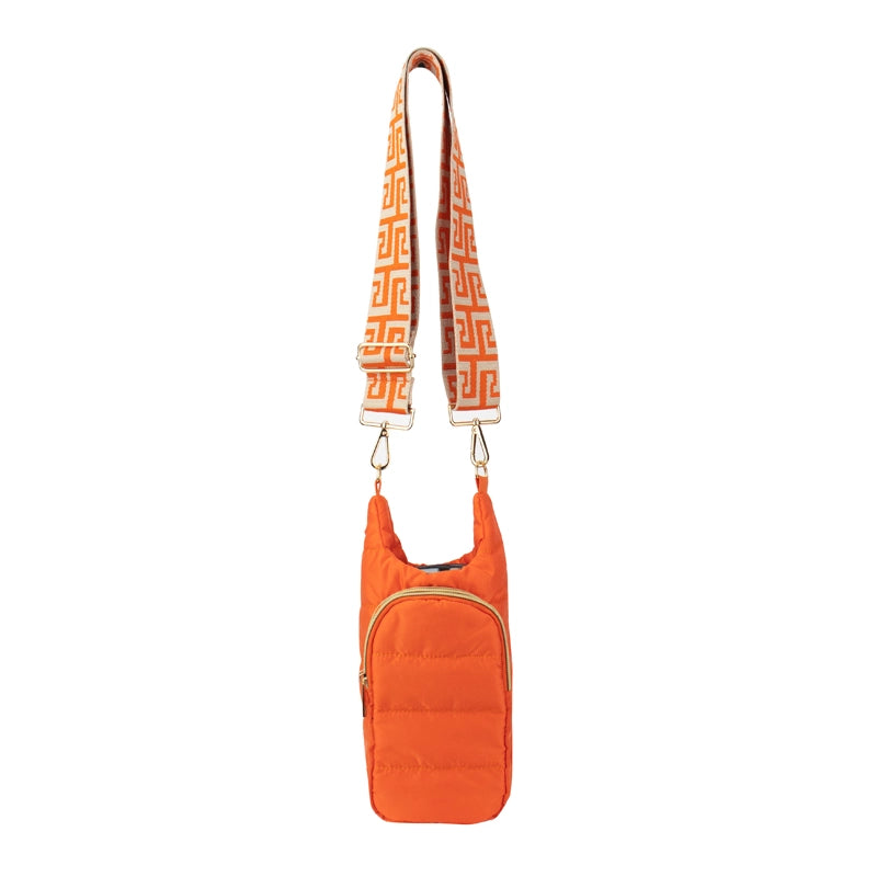 The Capri Tumbler Carrier Crossbody - Orange