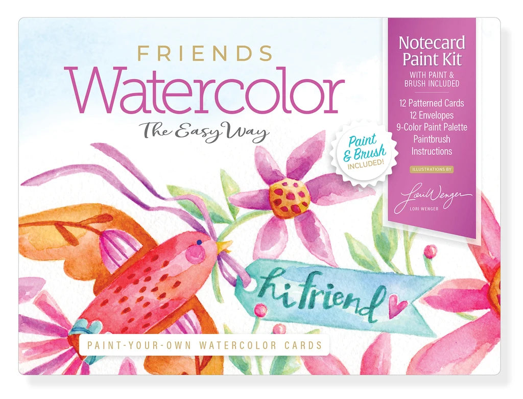 Watercolor the Easy Way: Paint-Your-Own Watercolor Cards