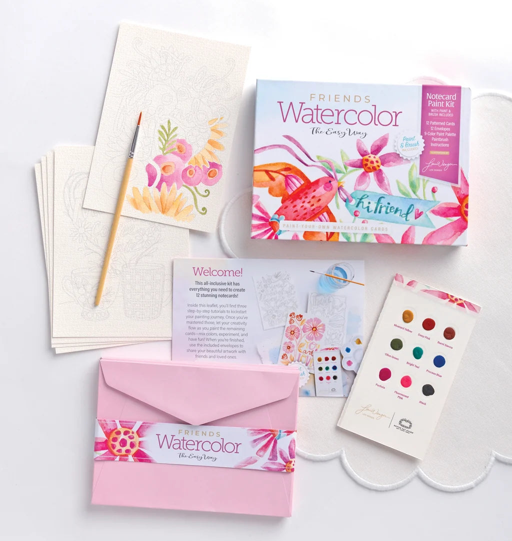 Watercolor the Easy Way: Paint-Your-Own Watercolor Cards