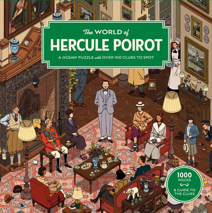 The World of Hercule Poirot 1000 Piece Puzzle