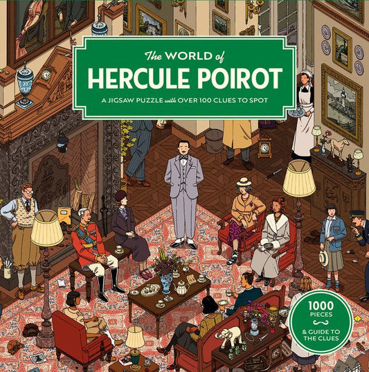 The World of Hercule Poirot 1000 Piece Puzzle