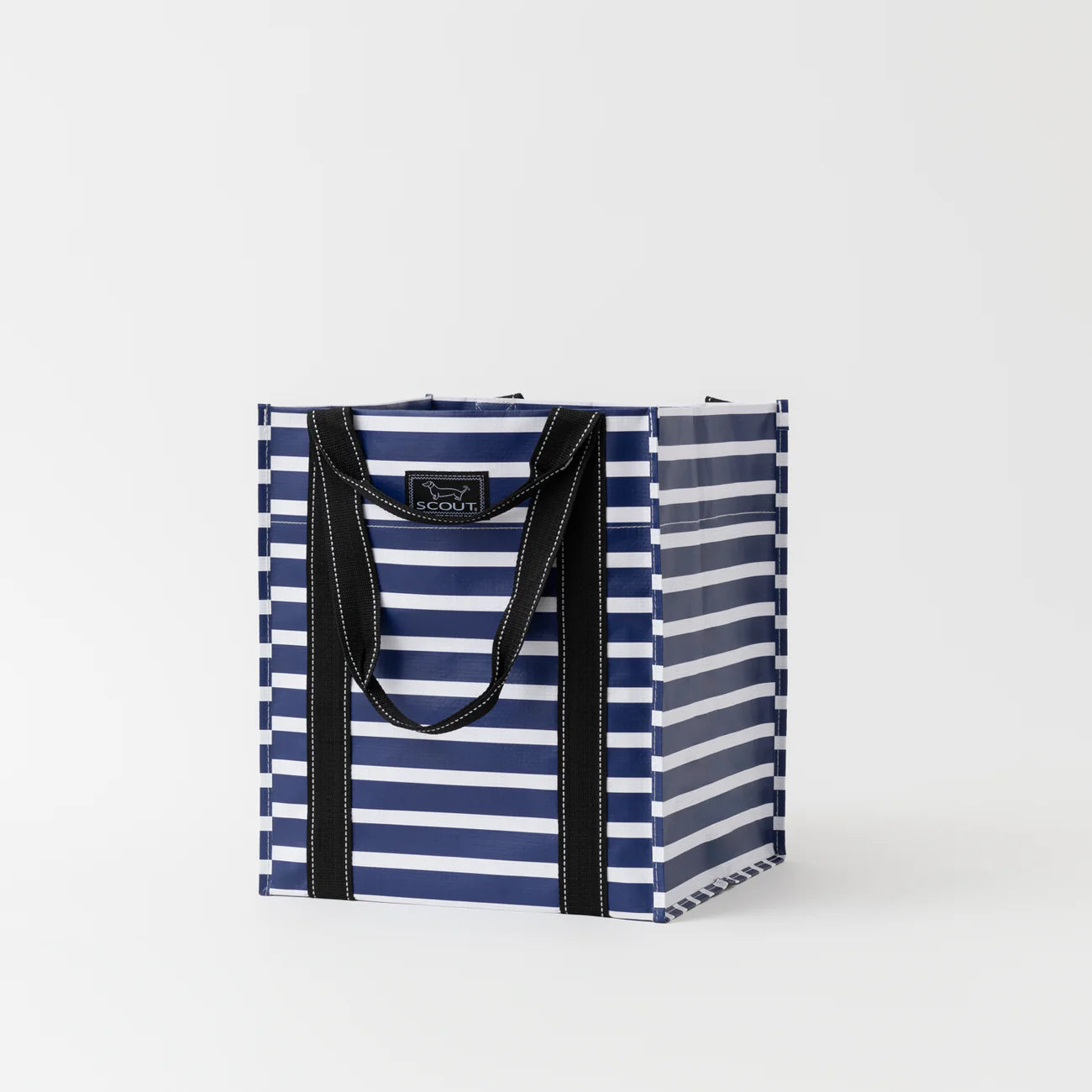 Nantucket Navy Bagette Market Tote (Medium)