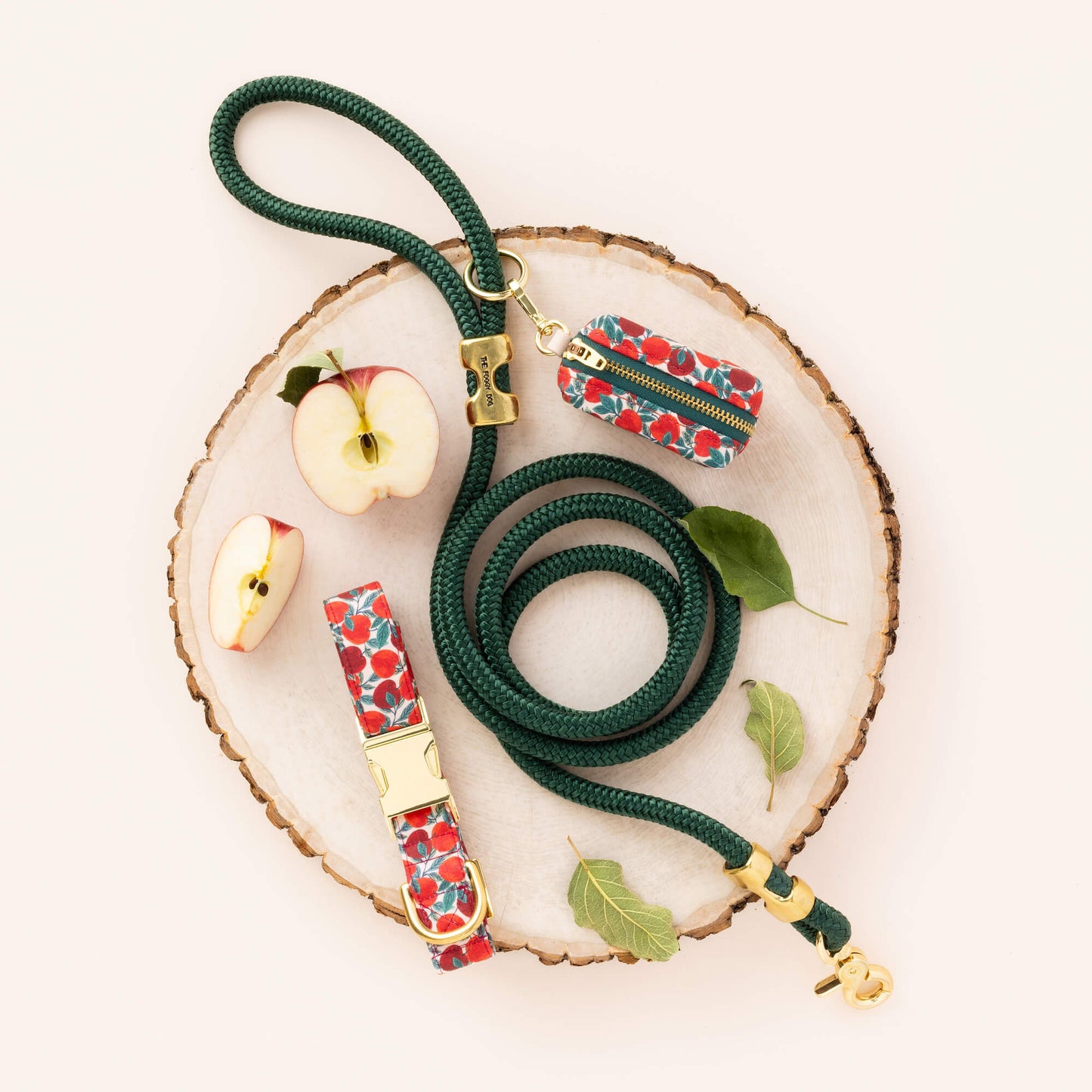 Evergreen Marine Rope Dog Leash by The Foggy Dog