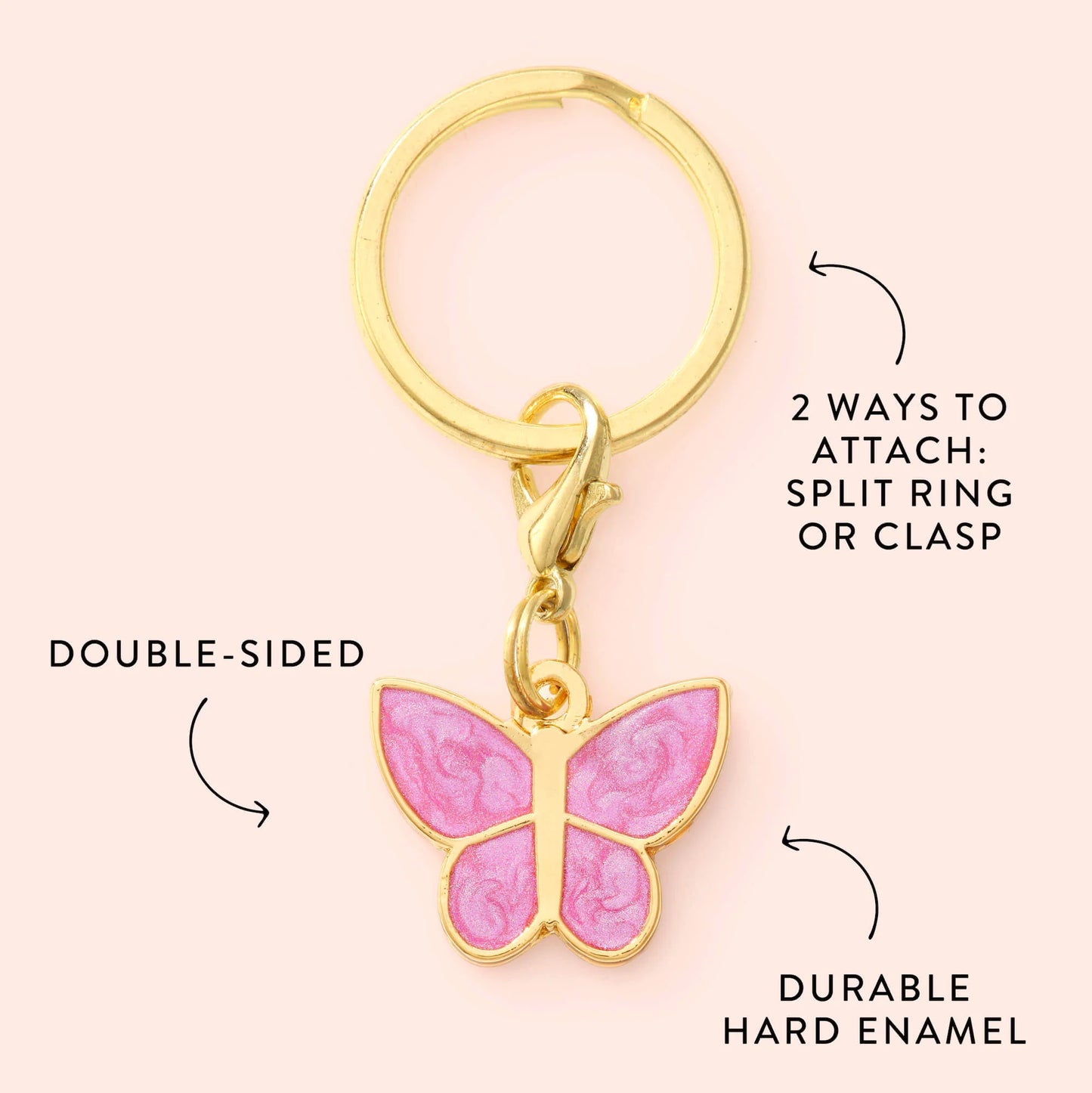 Butterfly Dog Collar Charm by The Foggy Dog
