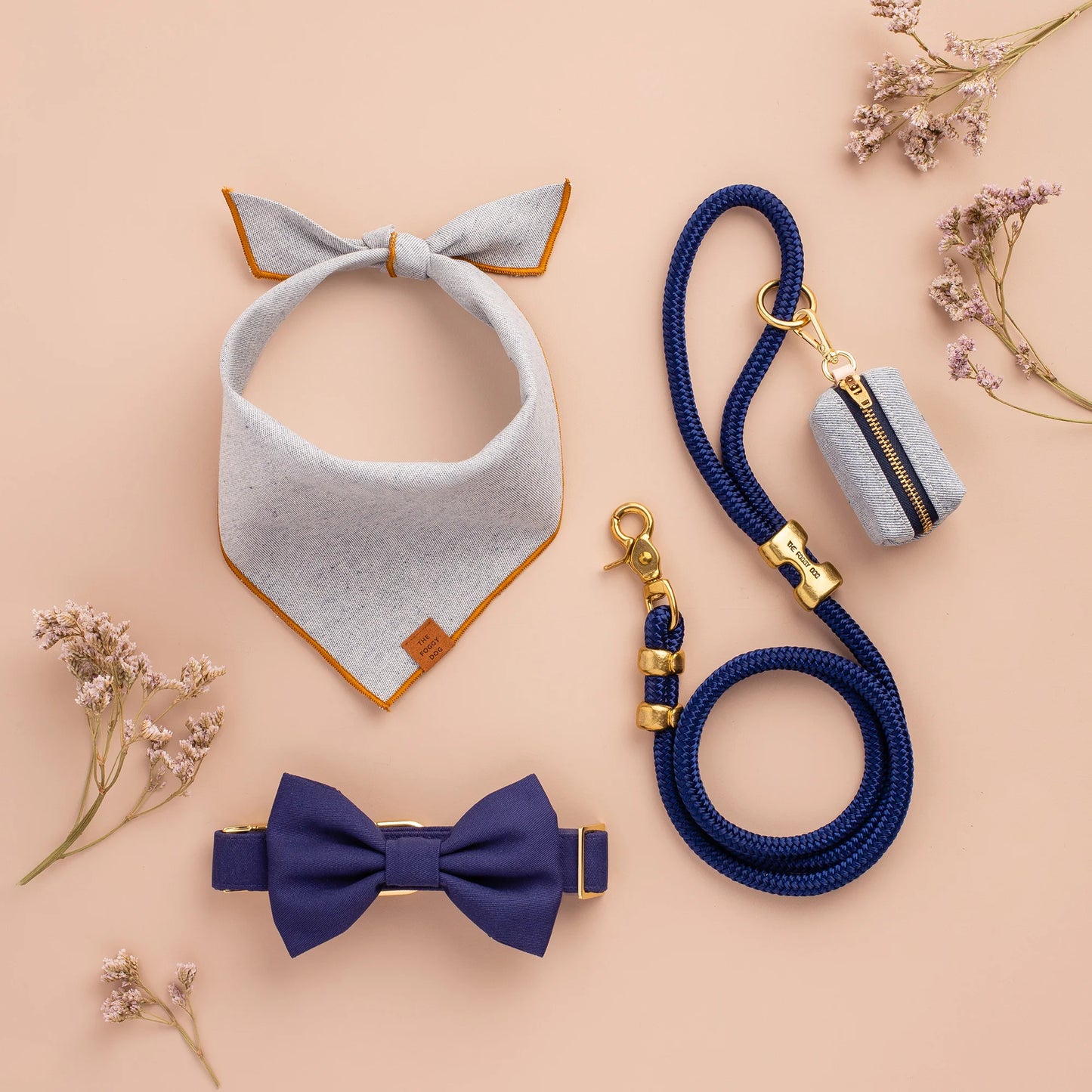 Ocean Dog Collar by The Foggy Dog