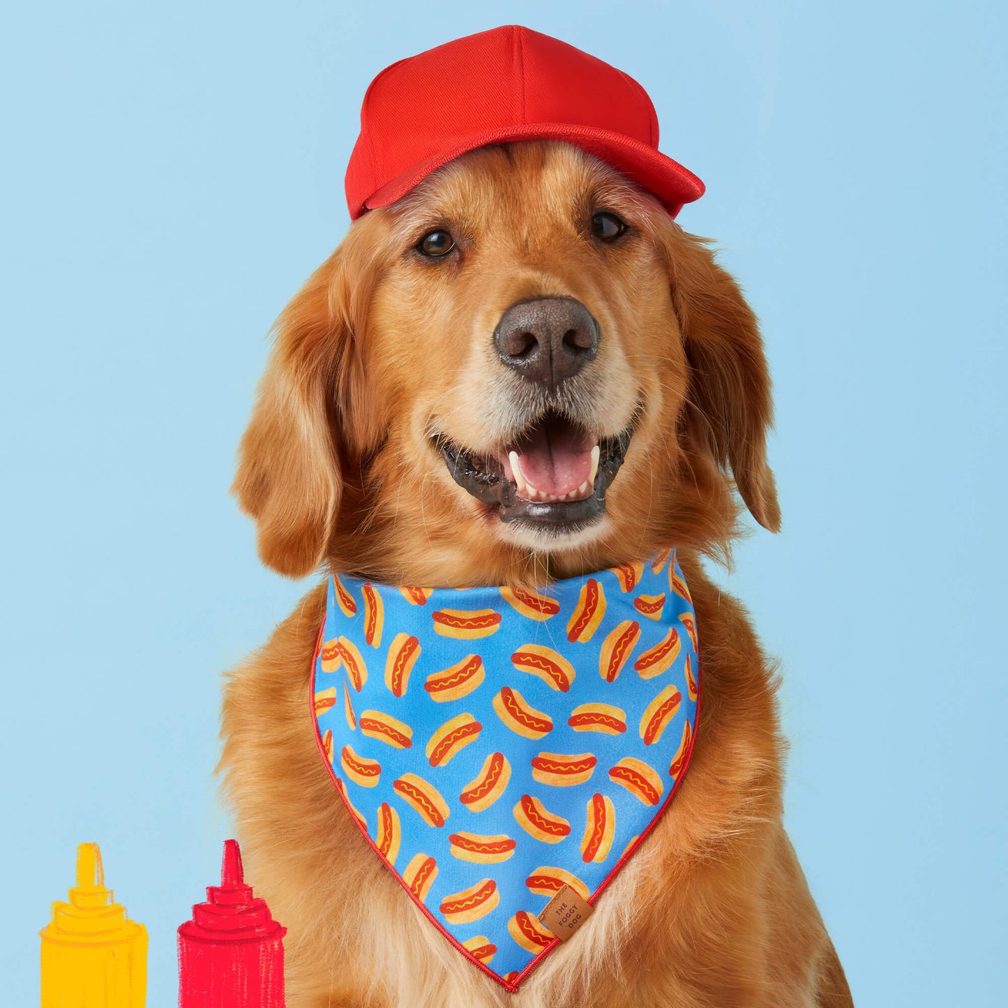Hot Diggity Dog Bandana by The Foggy Dog