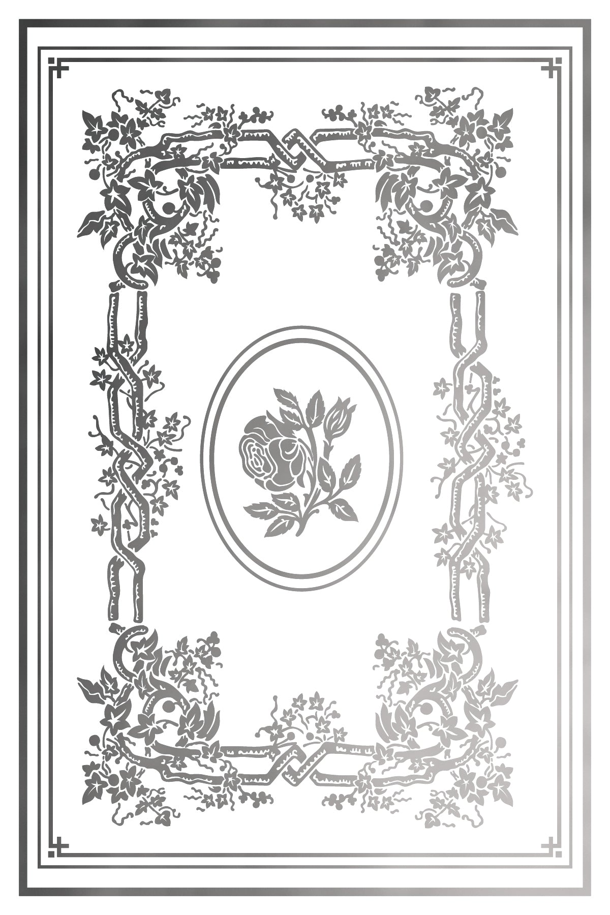 Athenaeum IOD Foil Transfer 8x12 Pad by Iron Orchid Designs - NEW!