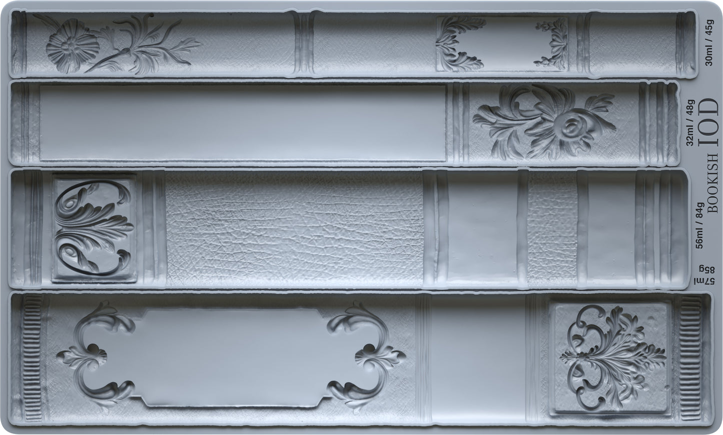 Bookish 6x10 IOD Mould by Iron Orchid Designs - NEW!