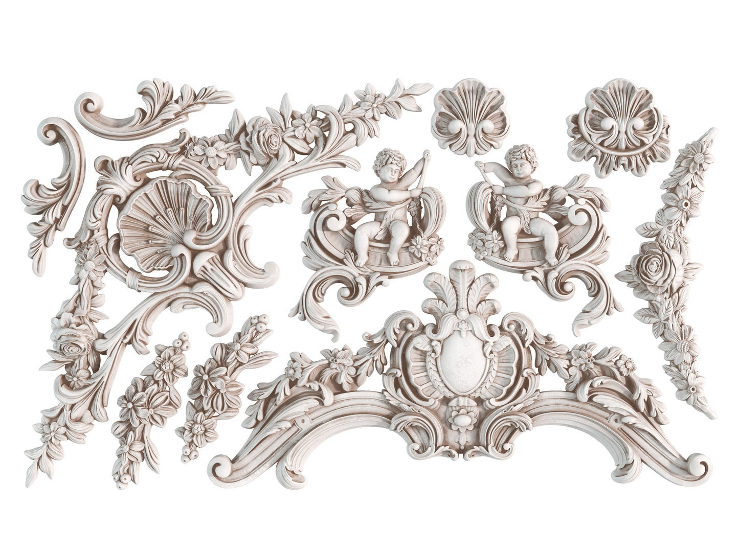 Cadré 6x10 IOD Mould by Iron Orchid Designs - NEW!
