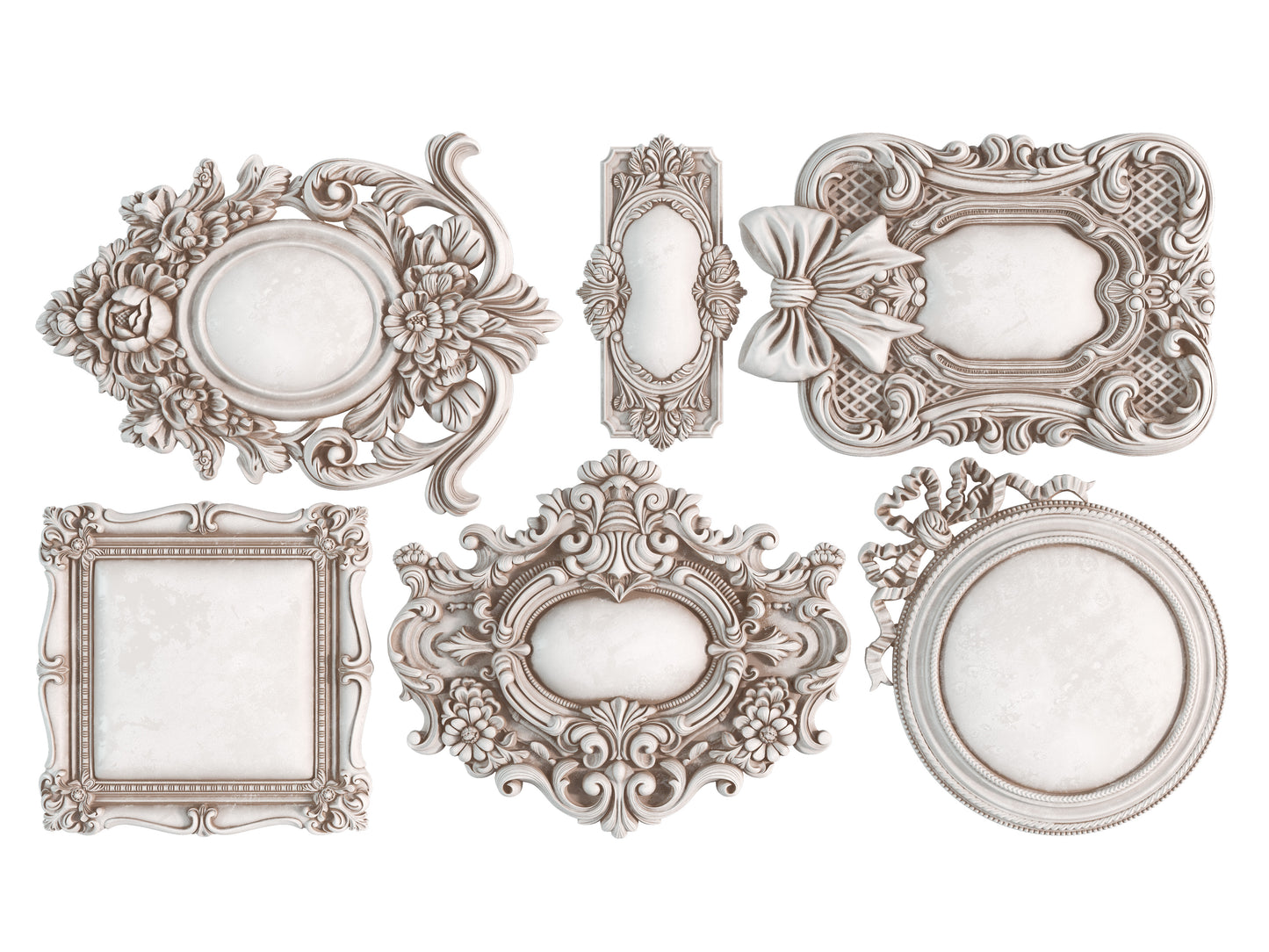 Frames 3 6x10 IOD Mould by Iron Orchid Designs - NEW!