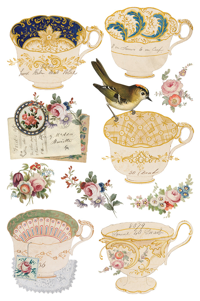 The Belgravia IOD Transfer 8x12 Pad by Iron Orchid Designs - NEW!