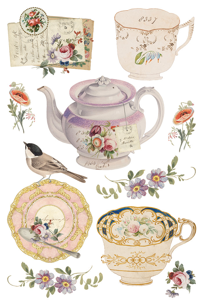 The Belgravia IOD Transfer 8x12 Pad by Iron Orchid Designs - NEW!
