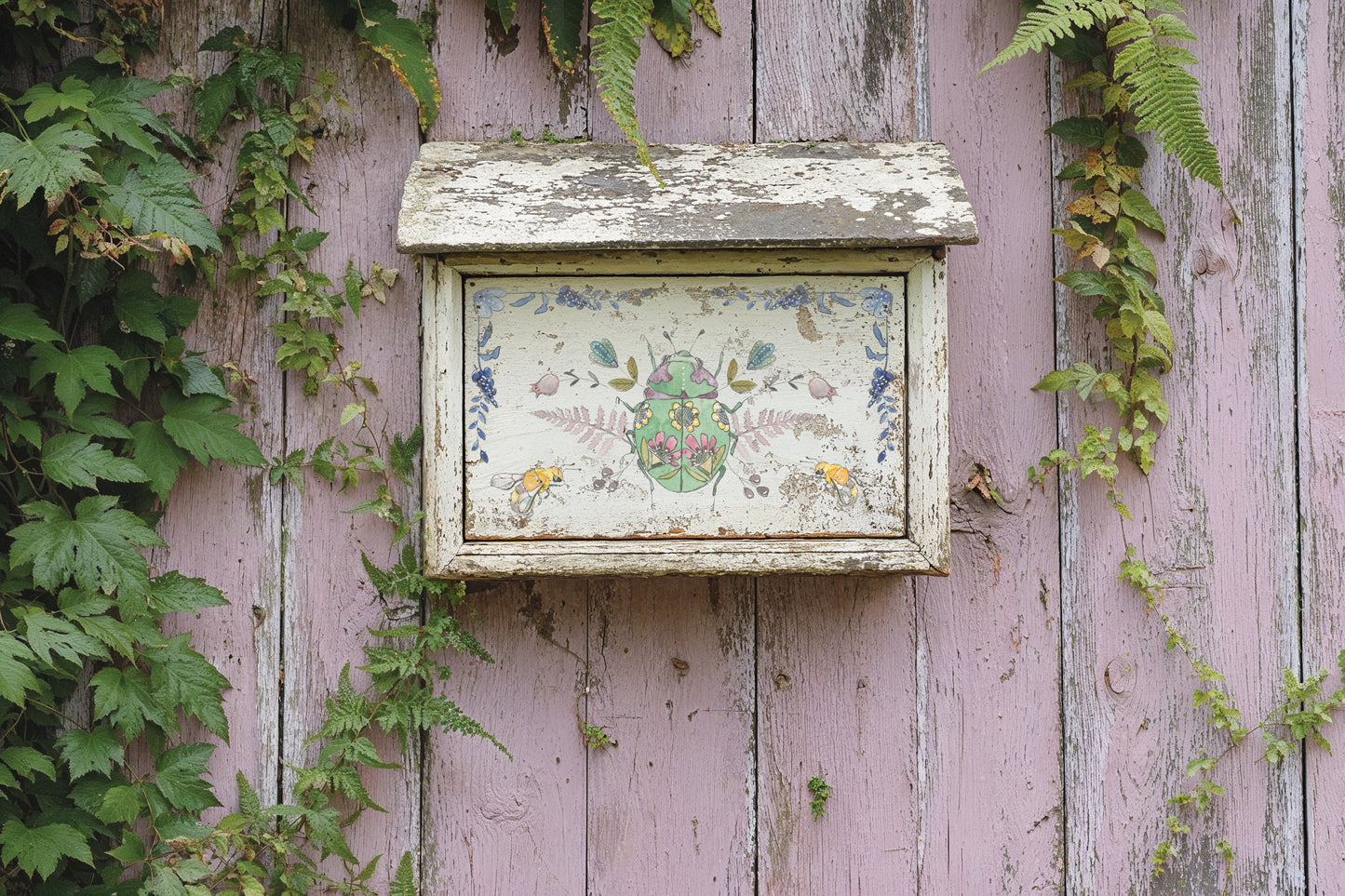 Fern Fables IOD Transfer 8x12 Pad by Iron Orchid Designs - NEW!