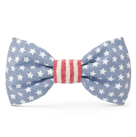 Stars & Stripes Dog Bow Tie by The Foggy Dog