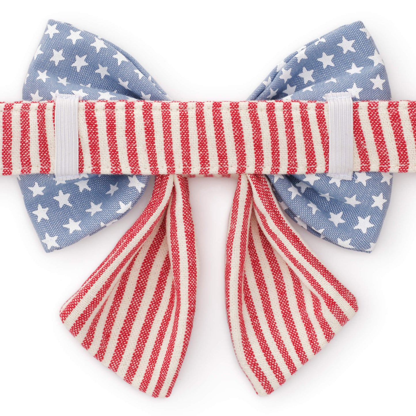 Stars & Stripes Lady Dog Bow by The Foggy Dog