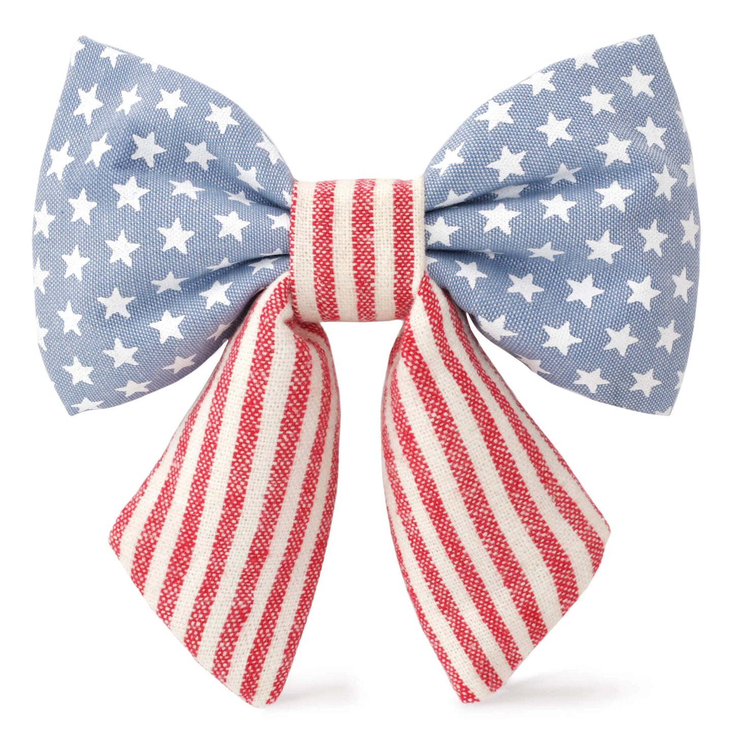 Stars & Stripes Lady Dog Bow by The Foggy Dog