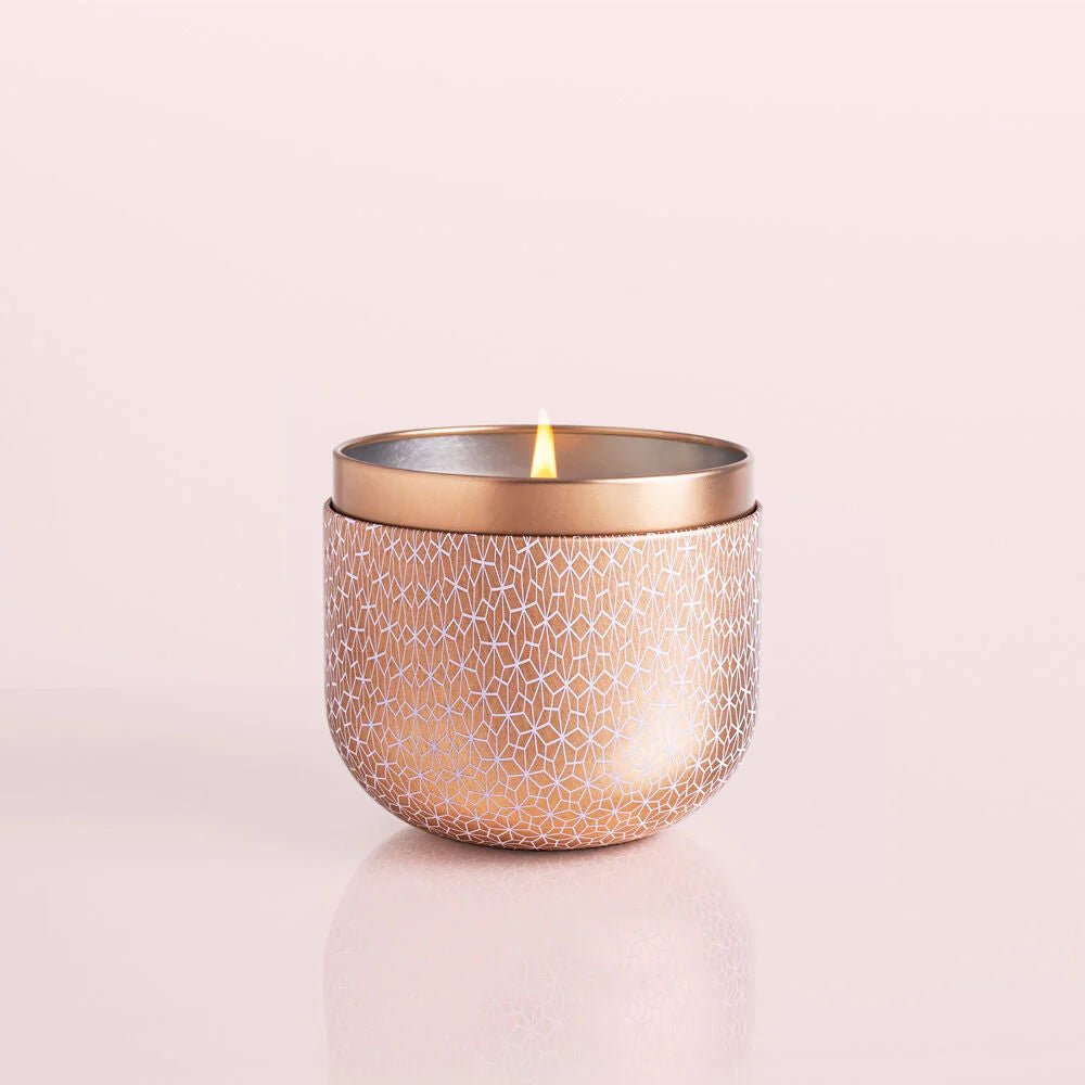 Pink Grapefruit & Prosecco Gilded Tin 12.5 oz Candle