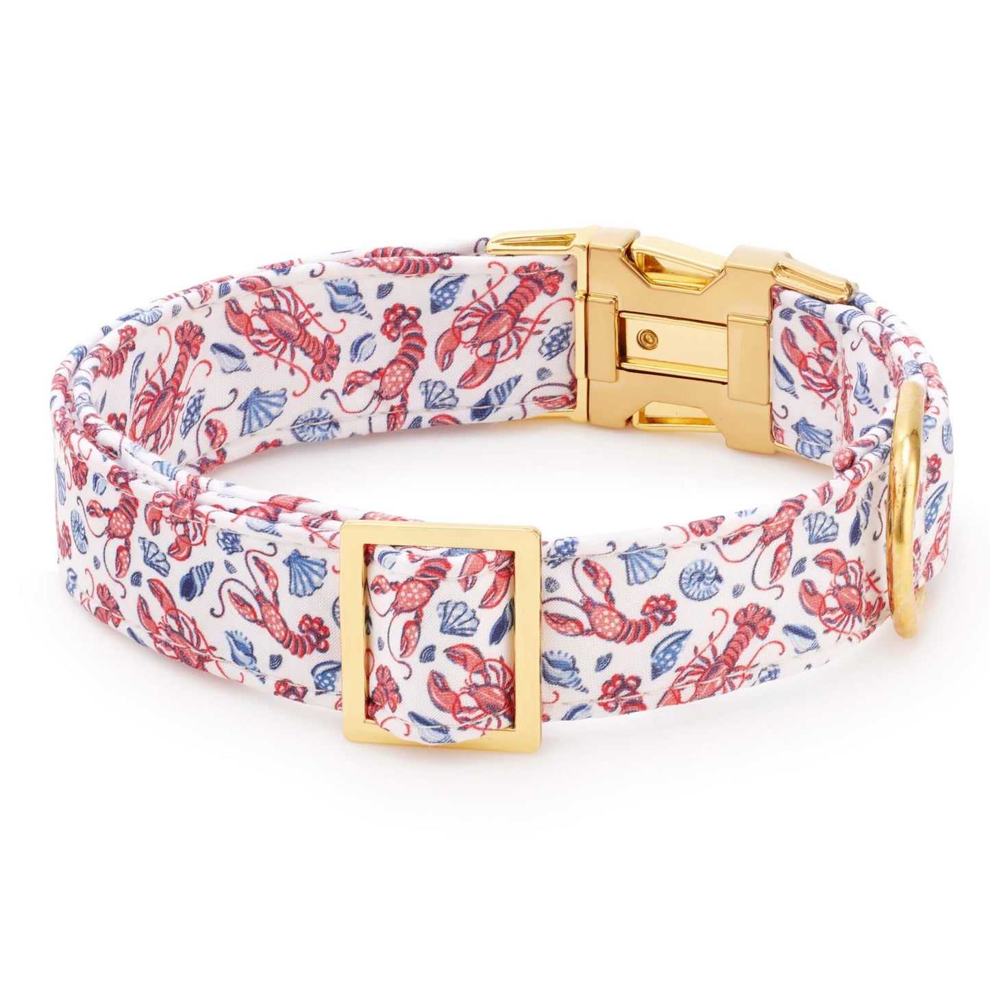 Lobster Landing Dog Collar by The Foggy Dog x Printfresh