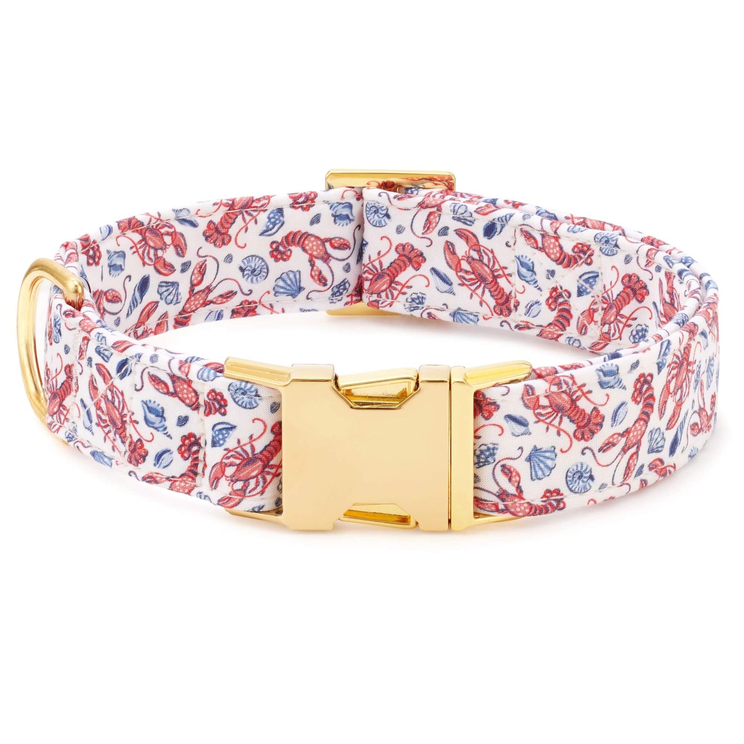 Lobster Landing Dog Collar by The Foggy Dog x Printfresh