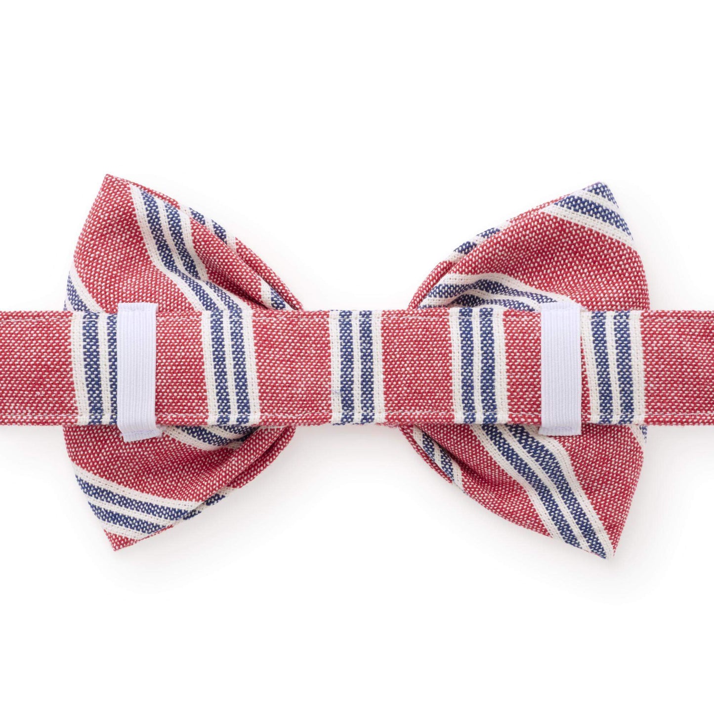 Nantucket Stripe Dog Bow Tie by The Foggy Dog