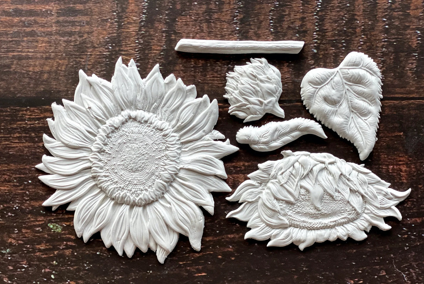 Sunflowers 6x10 IOD Mould by Iron Orchid Designs