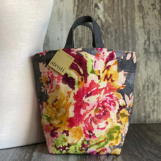 Atenti Blossom Grey Hope Project Bag