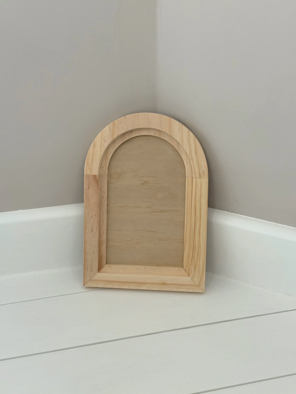 IOD Arched Wood Gallery Blank 7x10