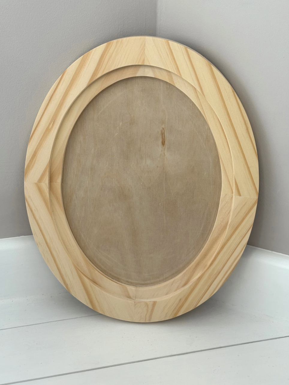 IOD Oval Wood Blank 12.7x15.7