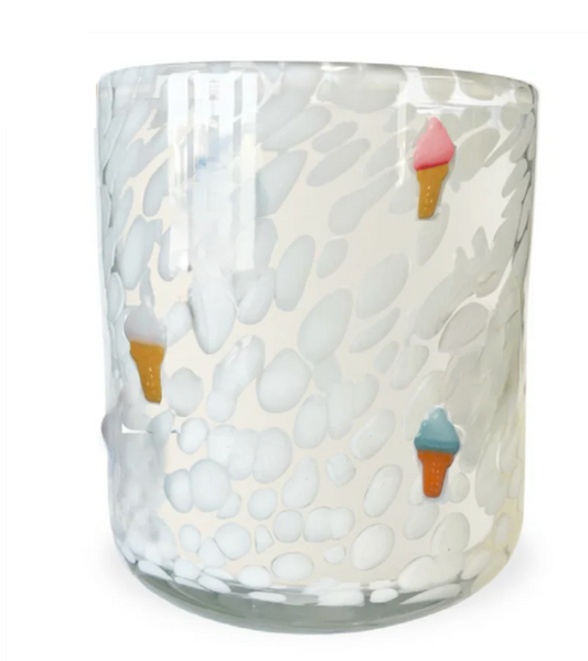 Sherbet Cone Icon Candle 12 oz.