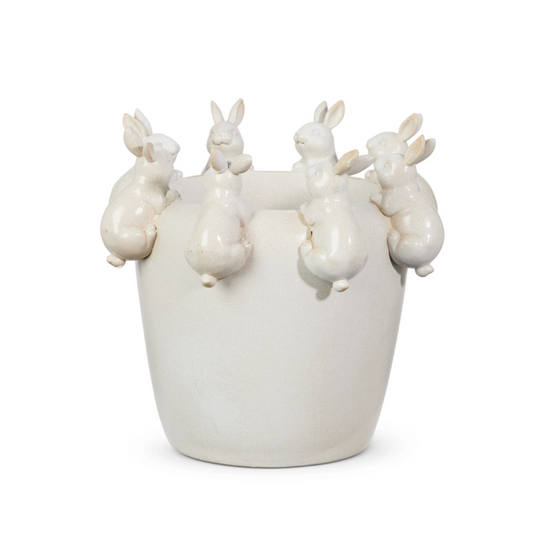7" Bunny Planter
