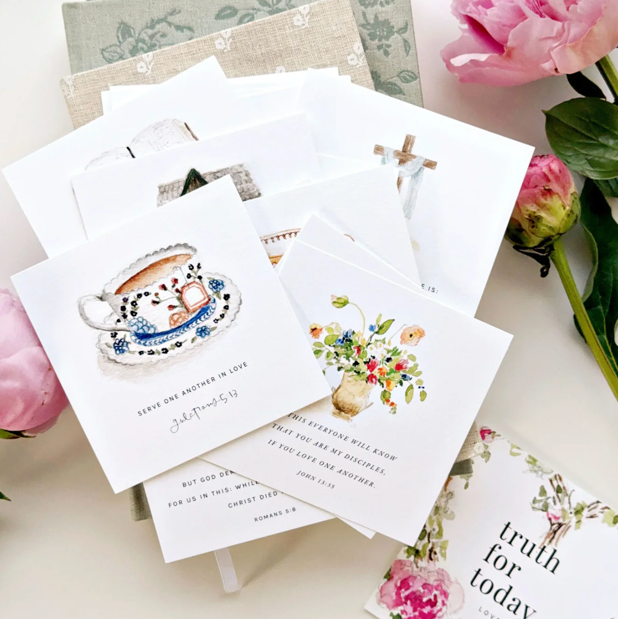 Truth for Today Love Cards by Emily Lex Studio